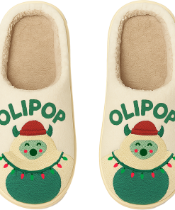 Ginger Ale Yeti Slippers