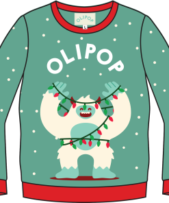 Green Yeti Sweater